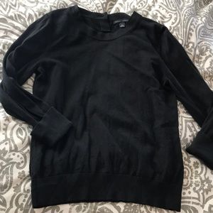 Banana republic black sweat top
